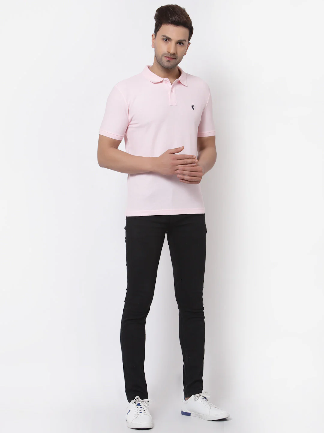 Solid Polo T-Shirt for Men - Image 5
