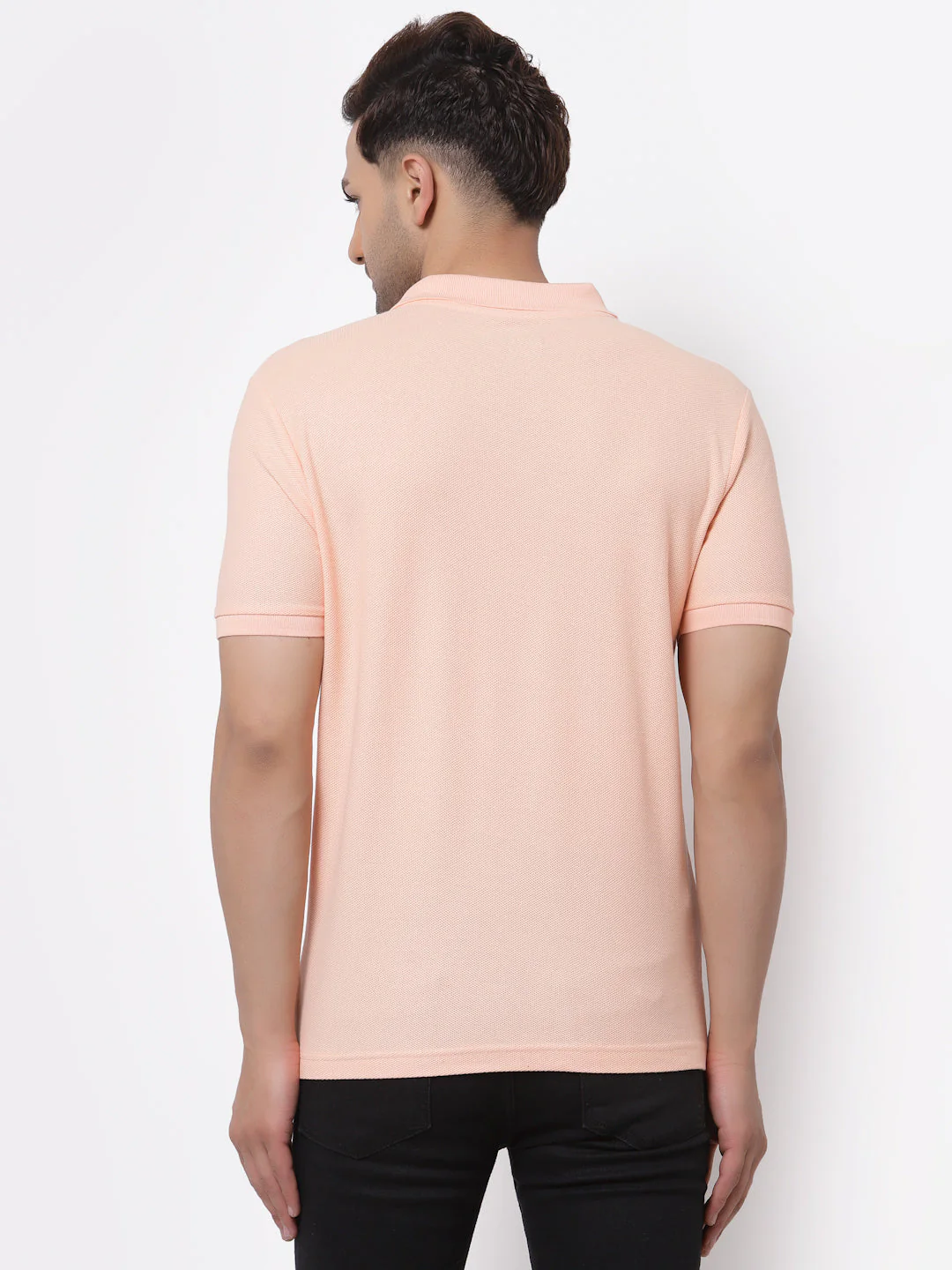 Solid Polo T-Shirt for Men - Image 3