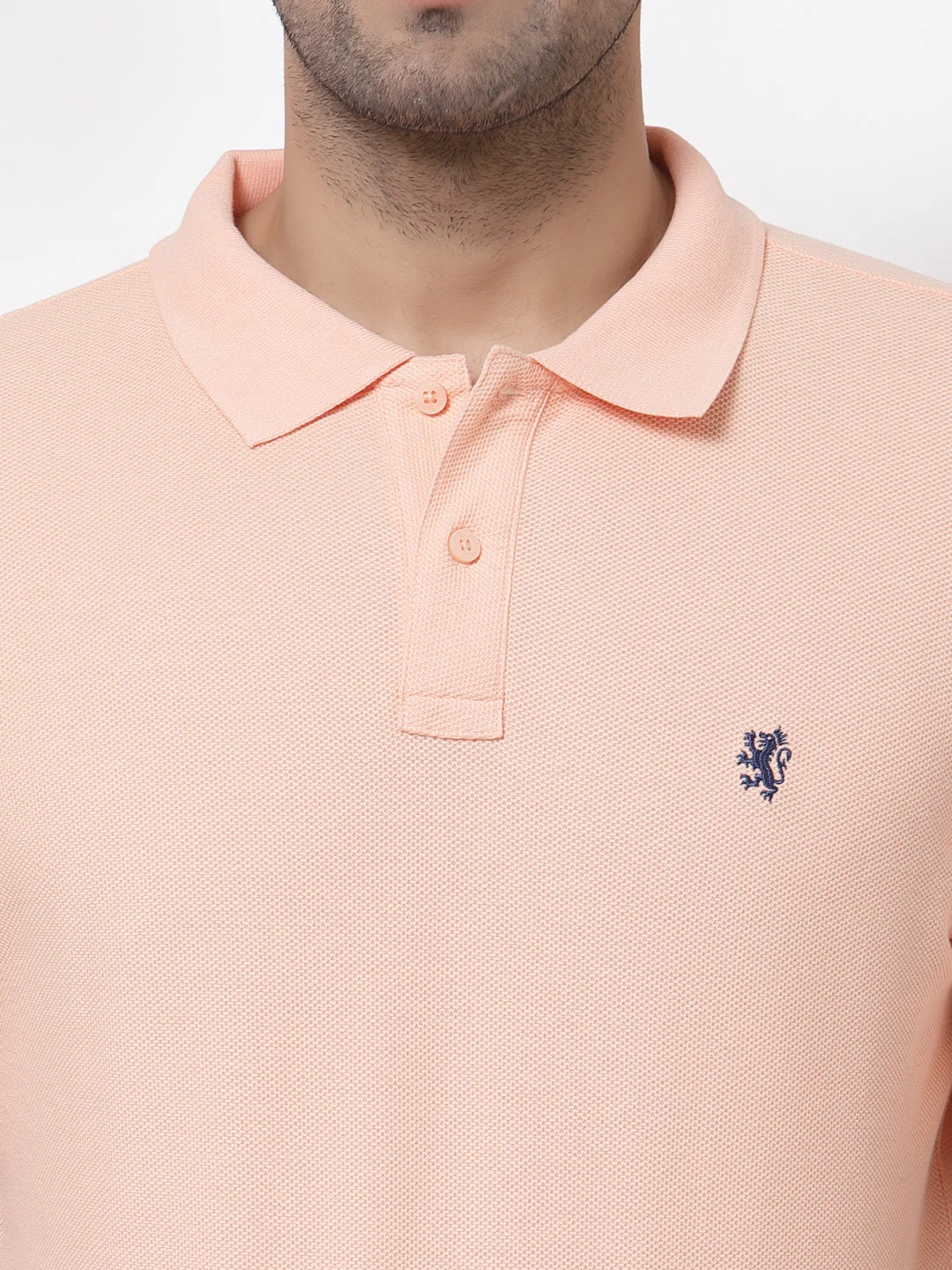 Solid Polo T-Shirt for Men - Image 4