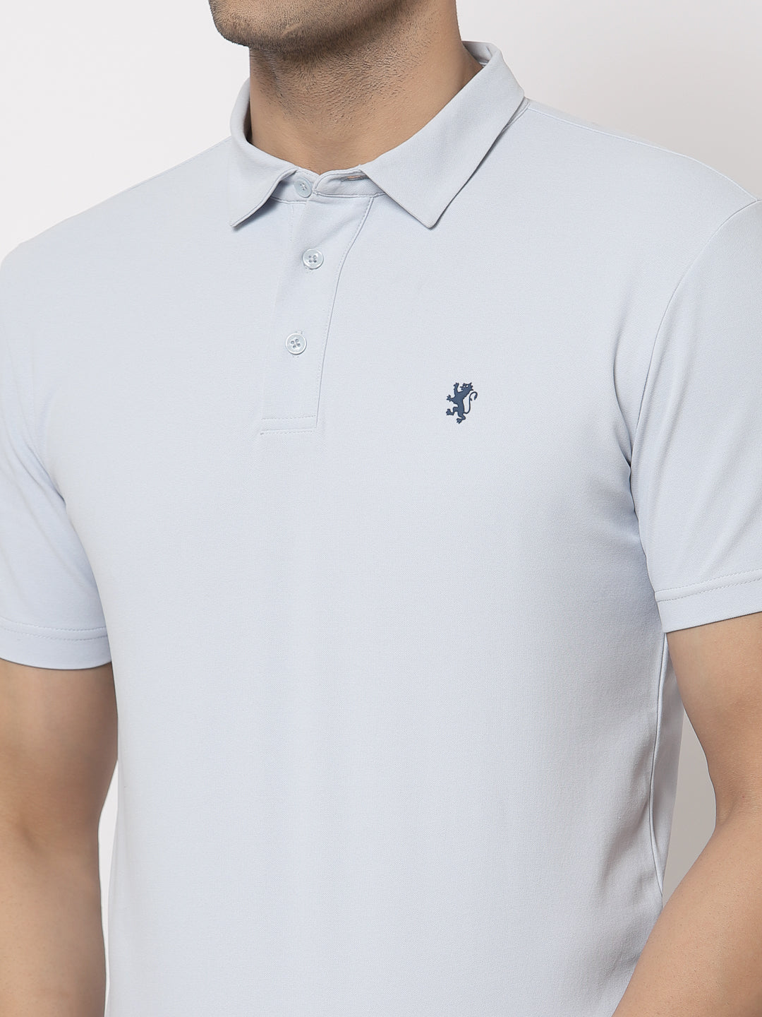 Solid Polo T-Shirt for Men - Image 4