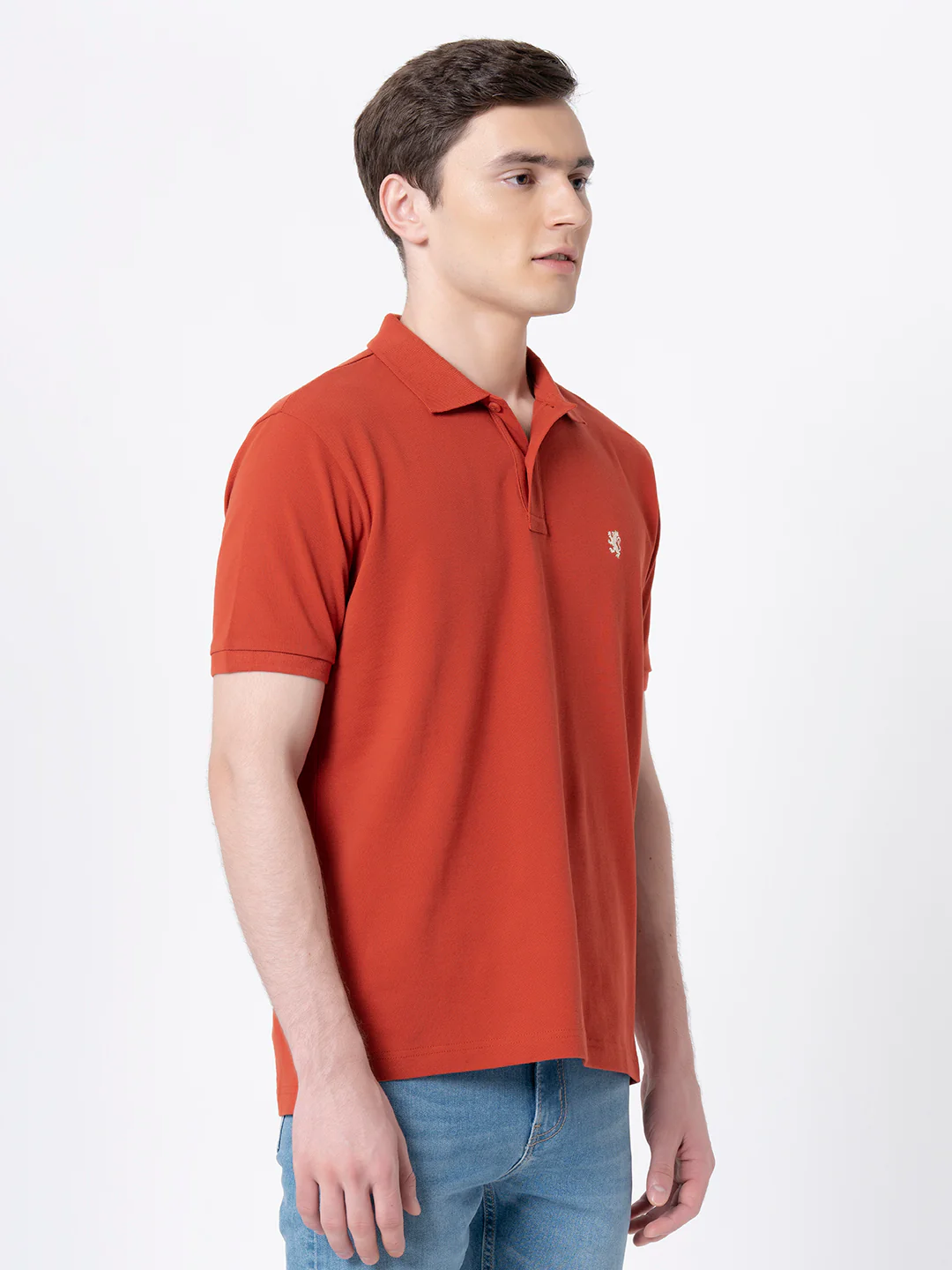 Solid Polo T-Shirt for Men - Image 2
