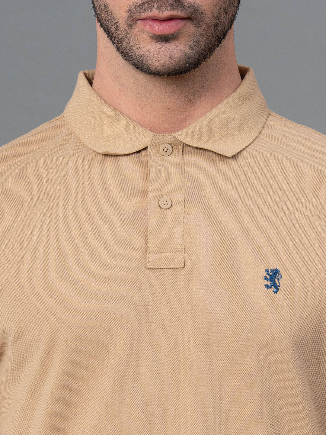 Solid Polo T-Shirt for Men - Image 4