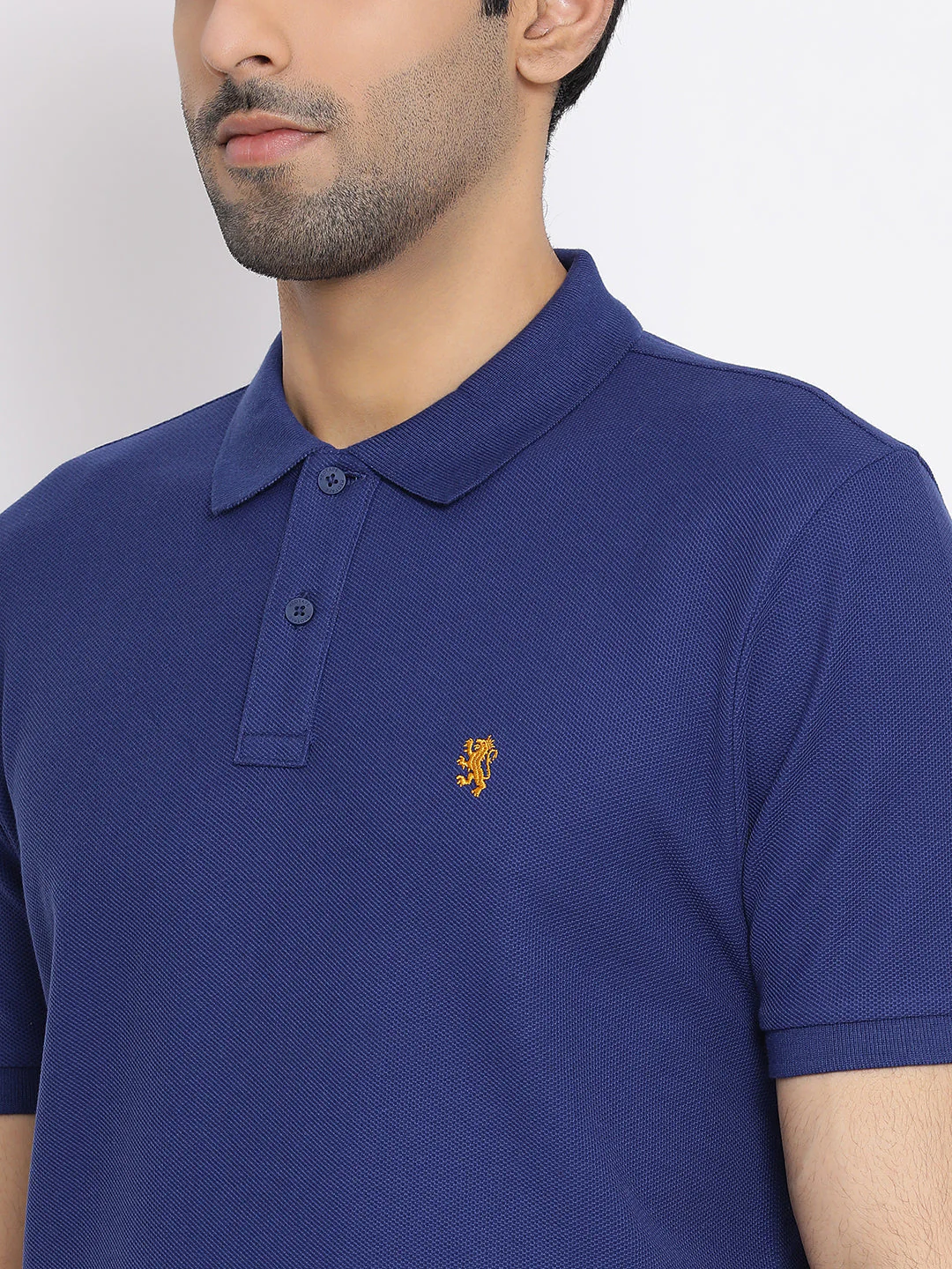 Solid Polo T-Shirt for Men - Image 4