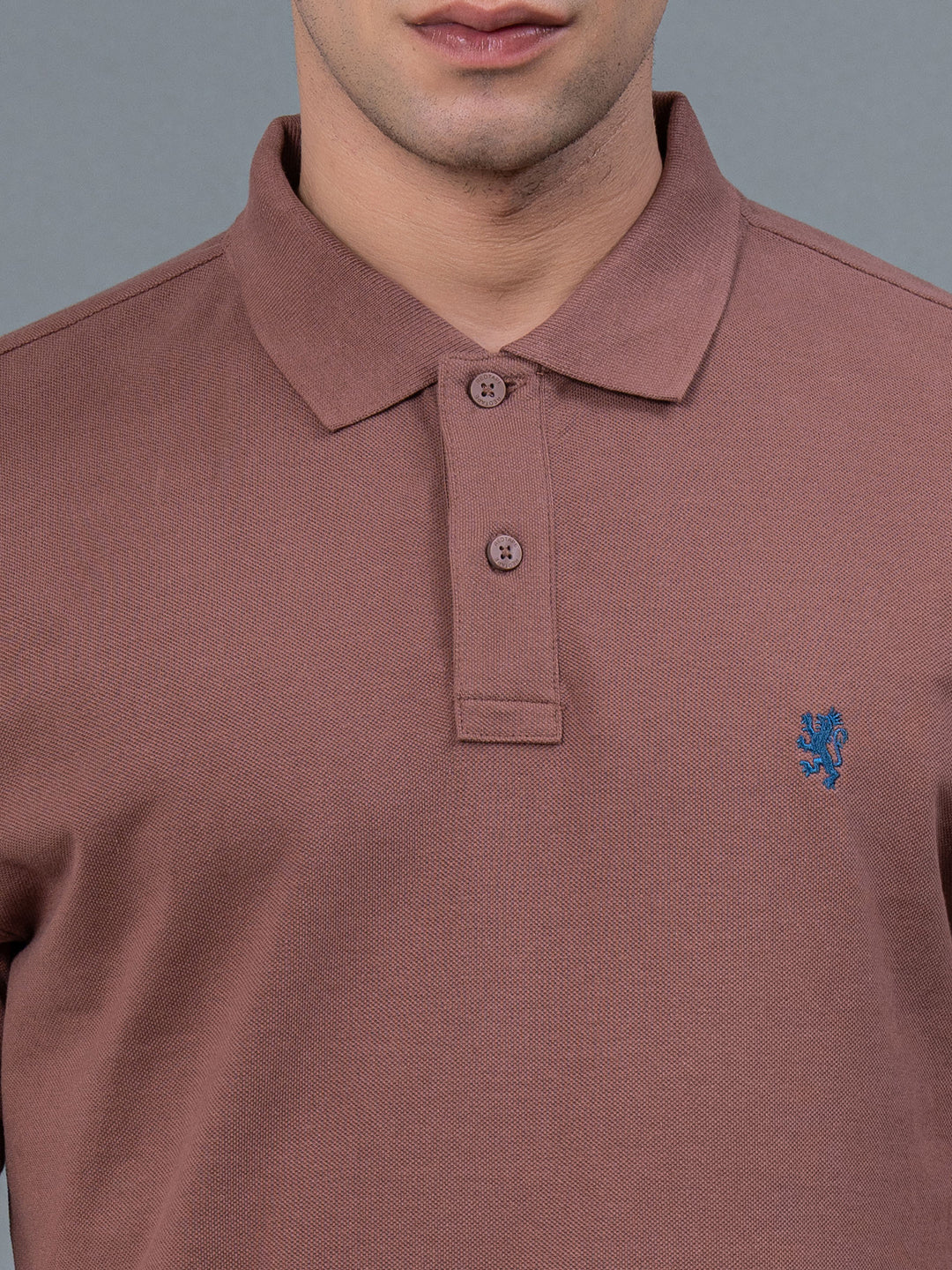 Solid Polo T-Shirt for Men - Image 2
