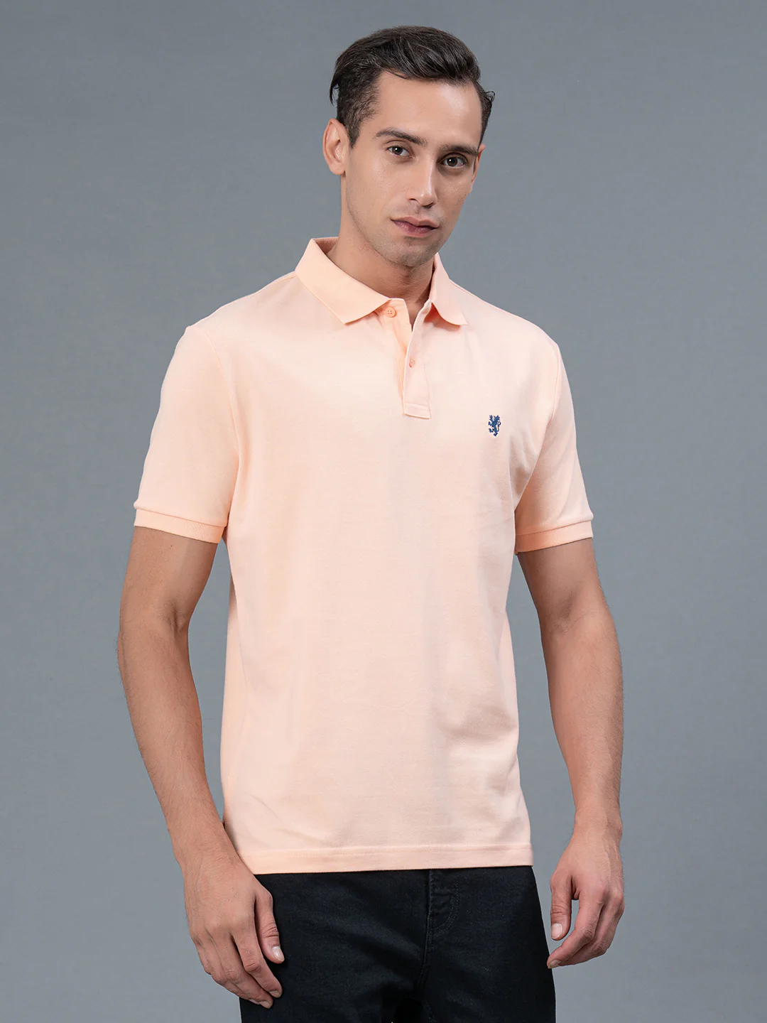 Solid Polo T-Shirt for Men - Image 2