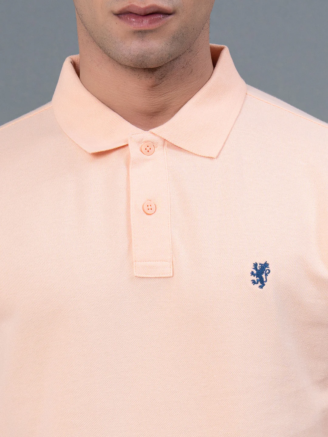 Solid Polo T-Shirt for Men - Image 4