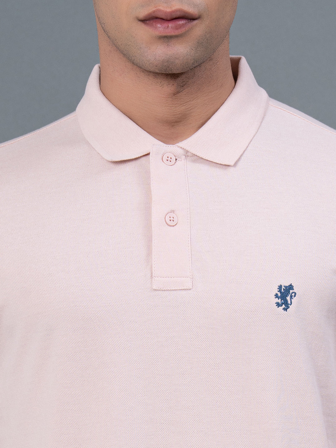 Solid Polo T-Shirt for Men - Image 4