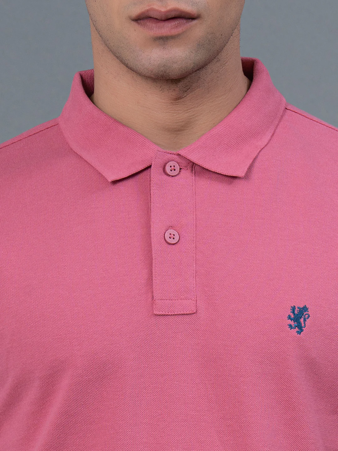 Solid Polo T-Shirt for Men - Image 4