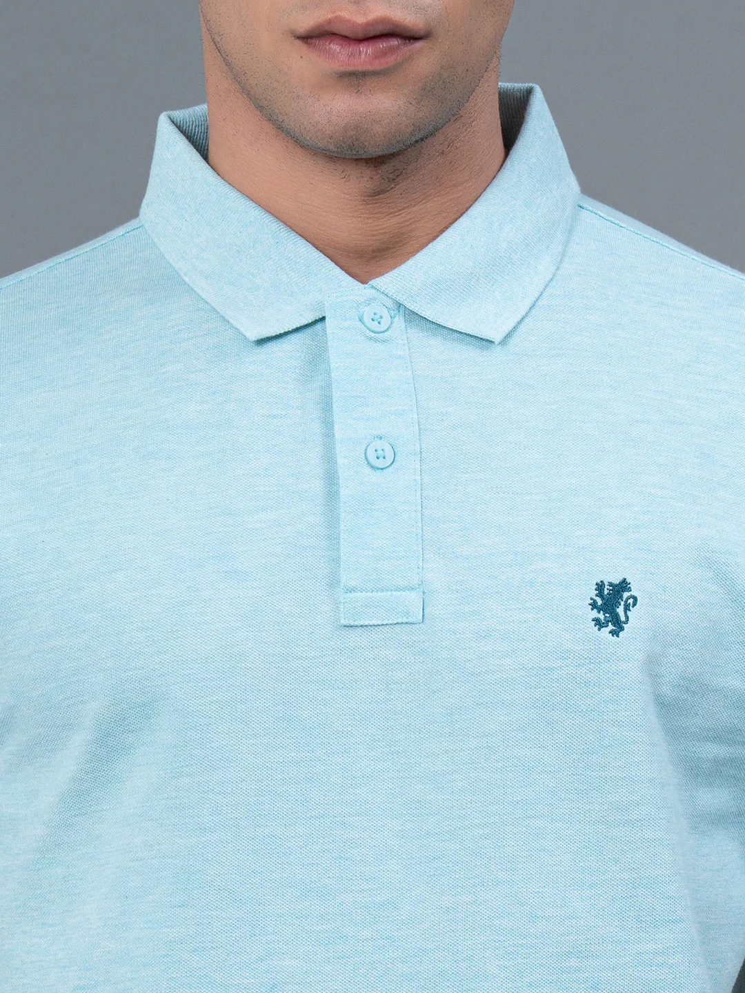 Solid Polo T-Shirt for Men - Image 4