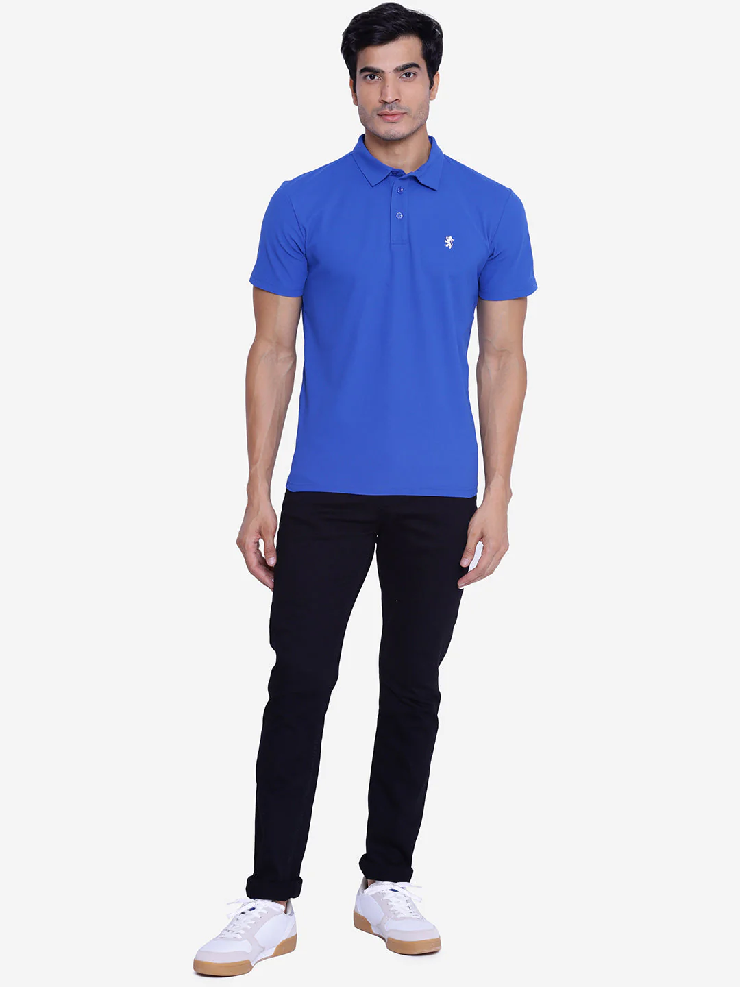 Solid Polo T-Shirt for Men - Image 5