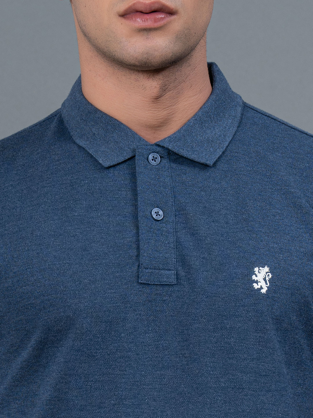 Solid Polo T-Shirt for Men - Image 4