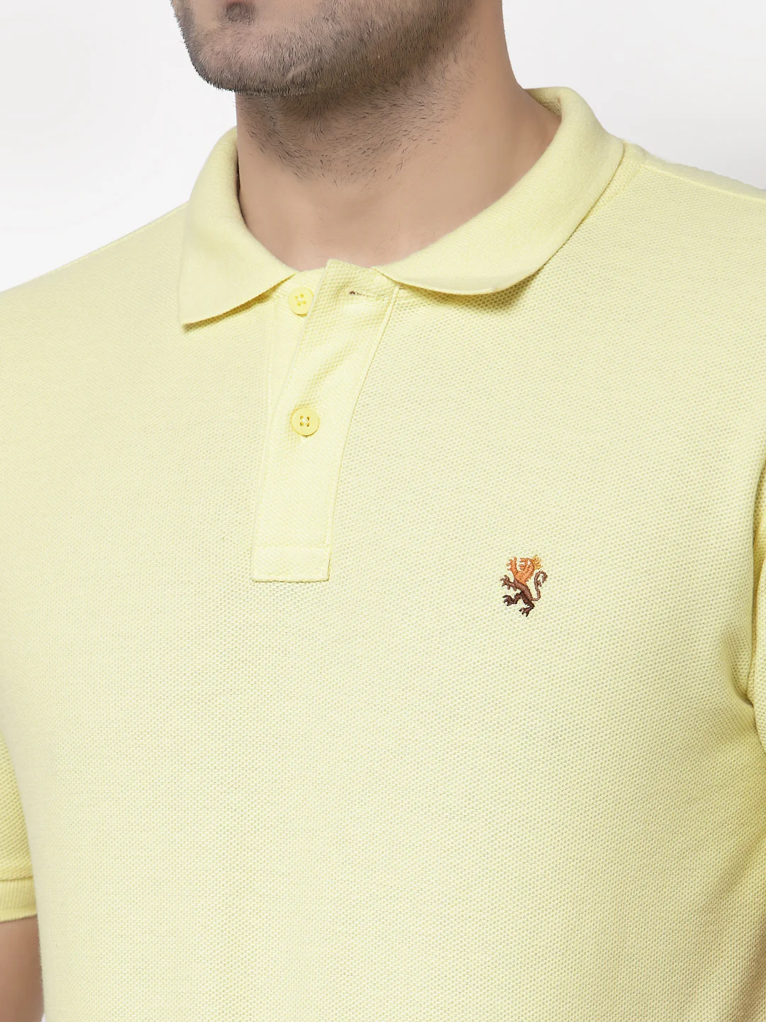 Solid Polo T-Shirt for Men - Image 4