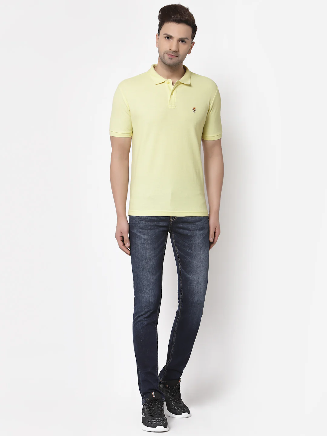Solid Polo T-Shirt for Men - Image 5