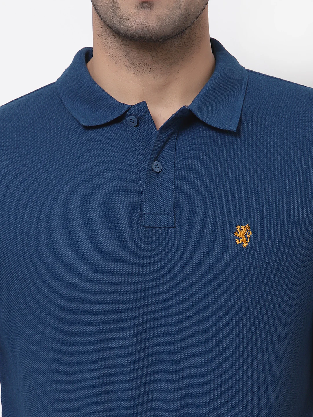 Solid Polo T-Shirt for Men - Image 4