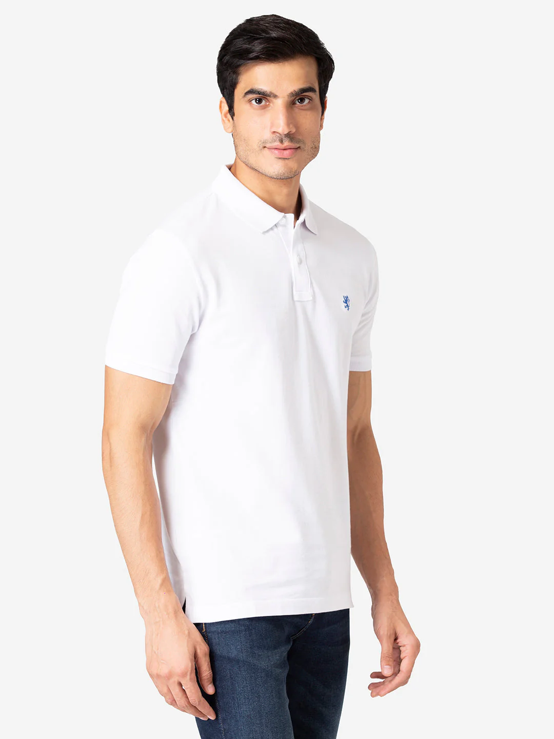 Solid Polo T-Shirt for Men - Image 2