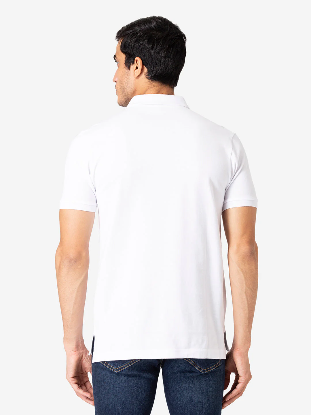 Solid Polo T-Shirt for Men - Image 3