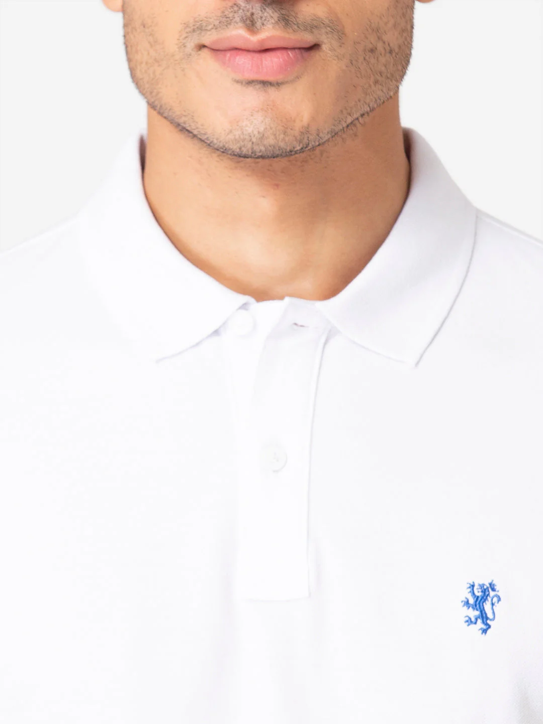 Solid Polo T-Shirt for Men - Image 4