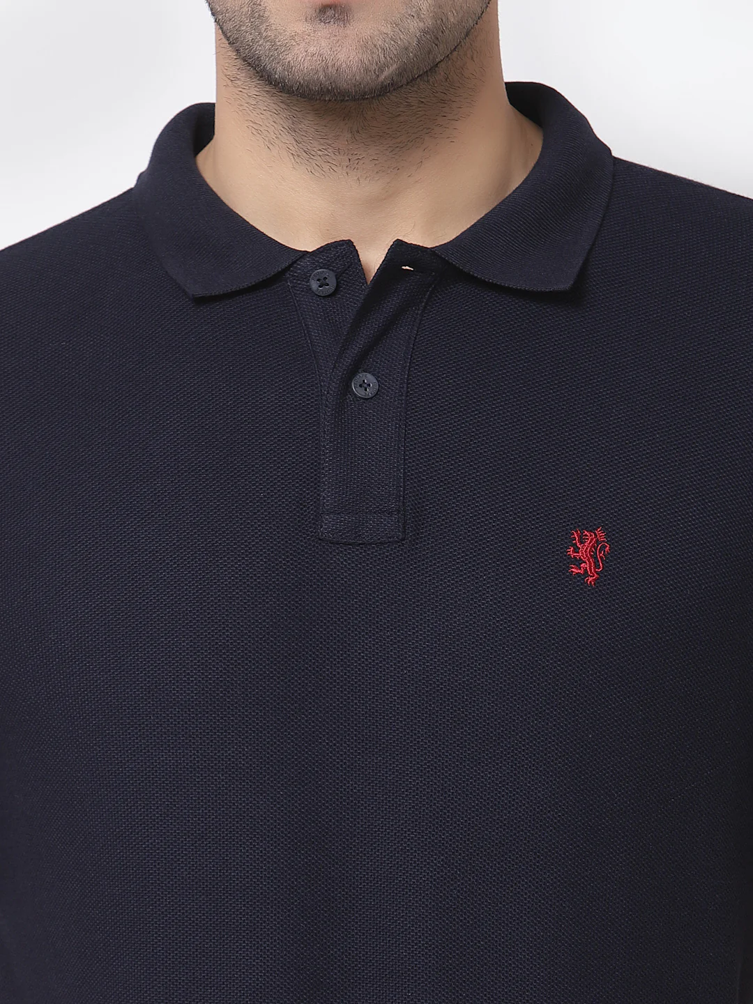Solid Polo T-Shirt for Men - Image 4