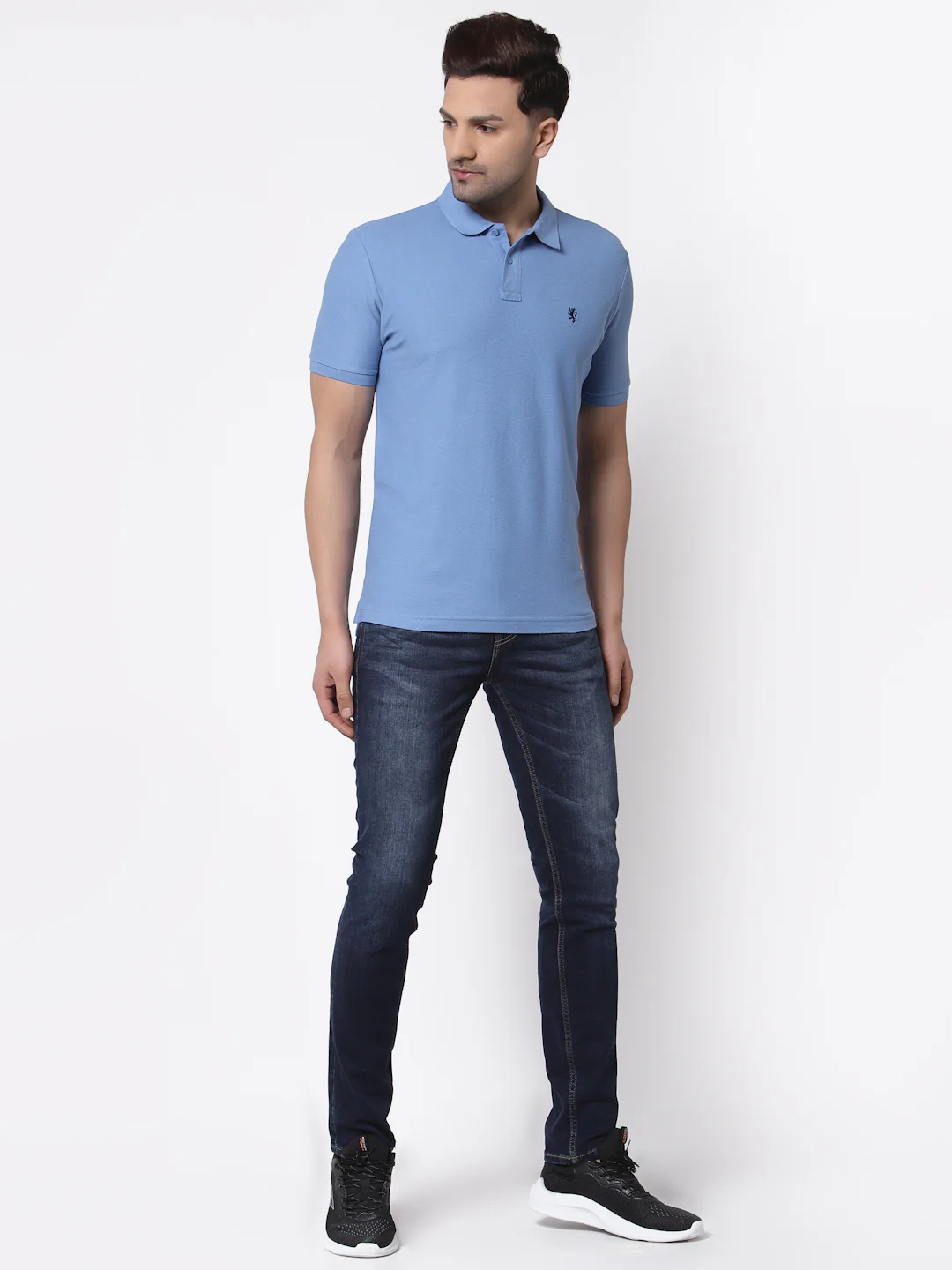 Solid Polo T-Shirt for Men - Image 5