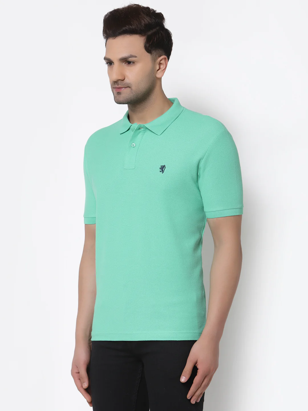 Solid Polo T-Shirt for Men - Image 2