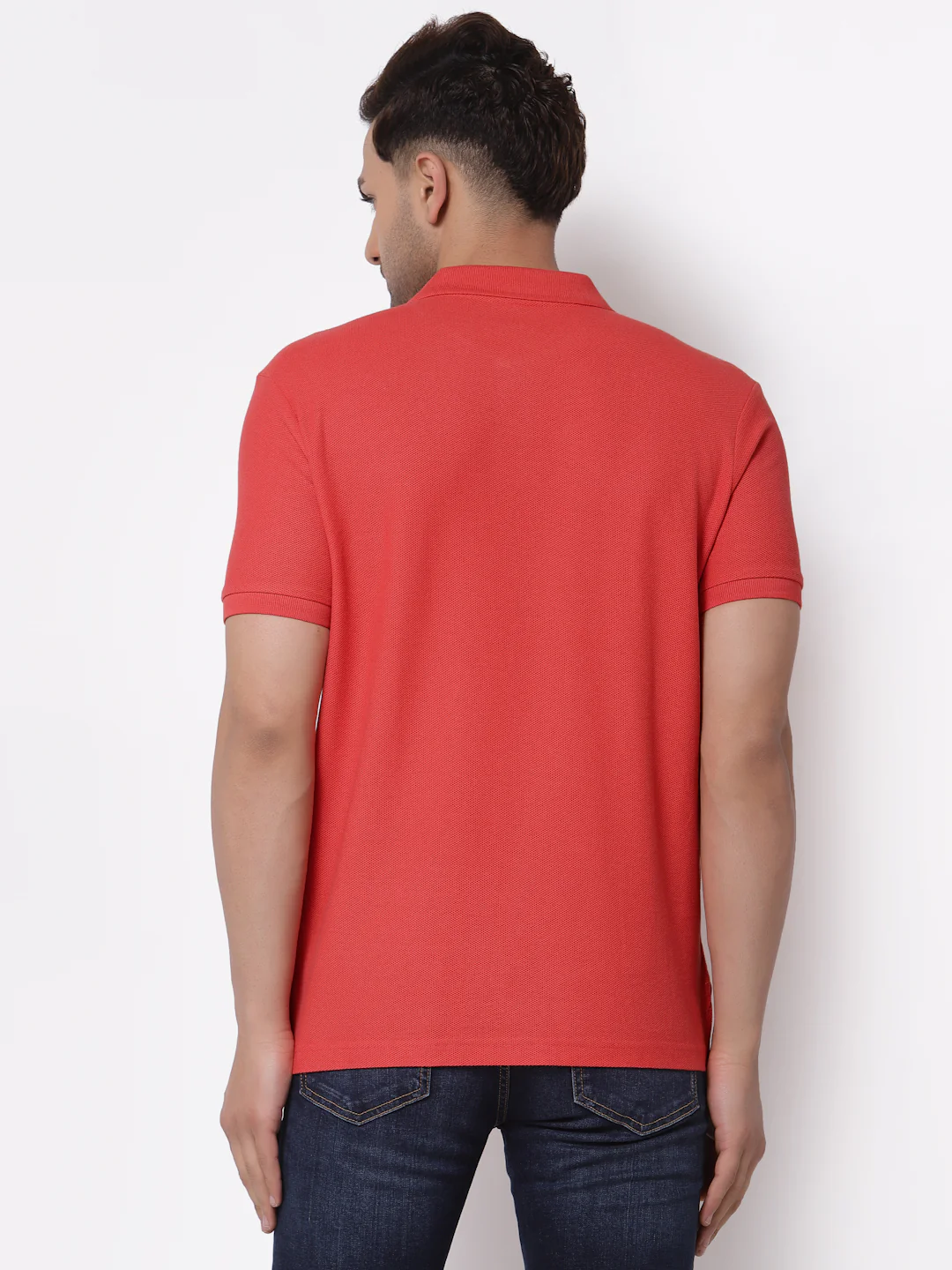 Solid Polo T-Shirt for Men - Image 3