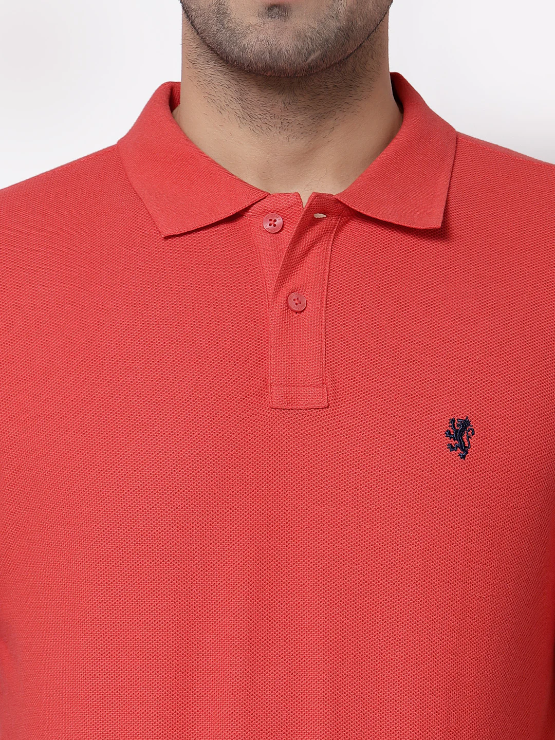 Solid Polo T-Shirt for Men - Image 4