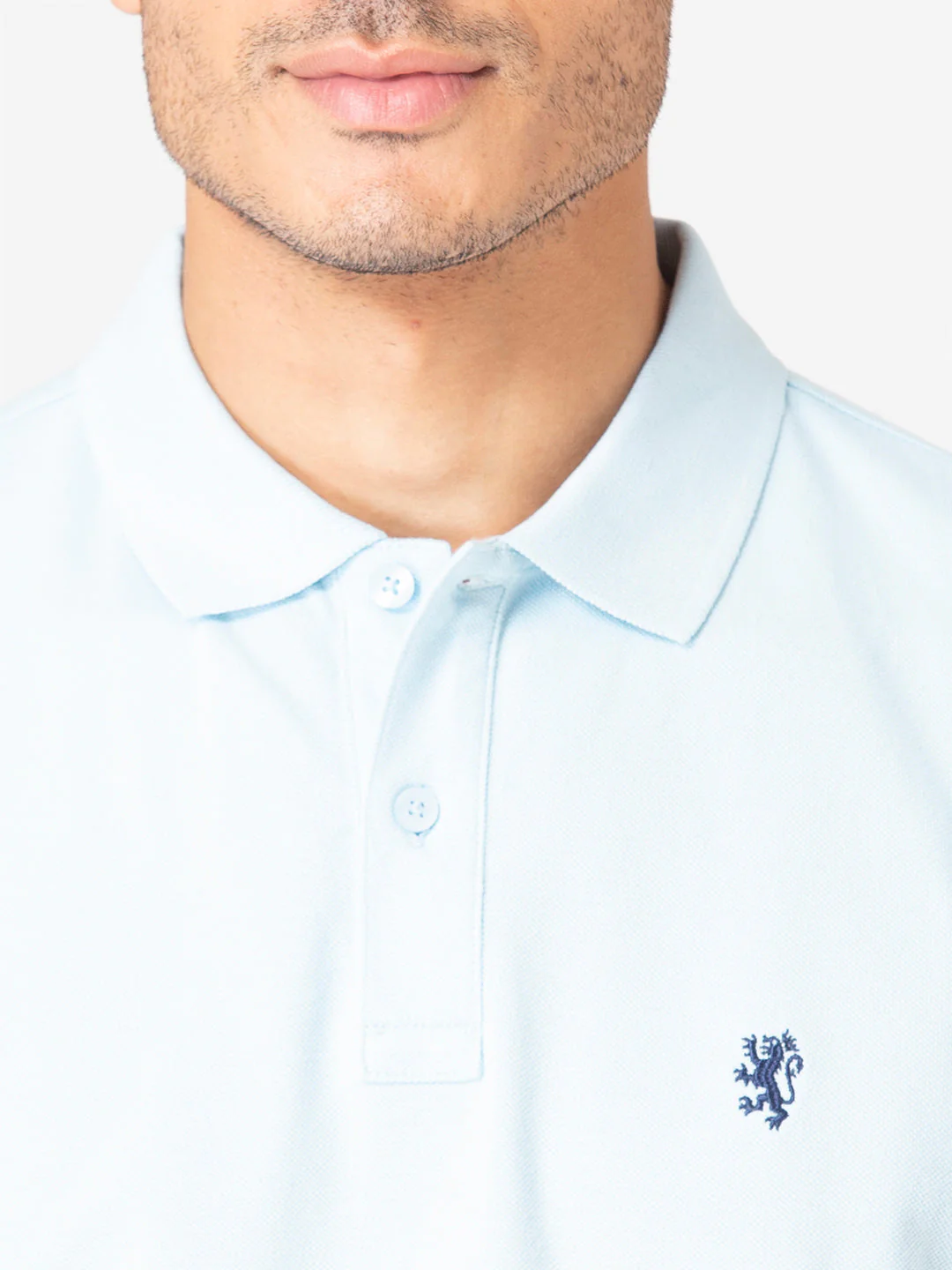 Solid Polo T-Shirt for Men - Image 4