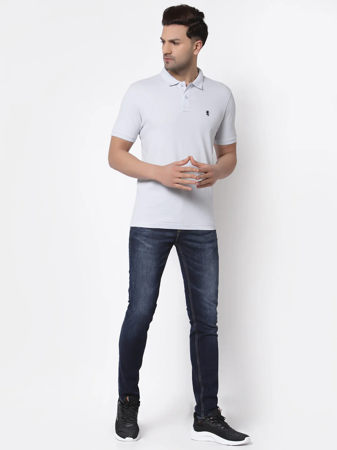Solid Polo T-Shirt for Men - Image 5