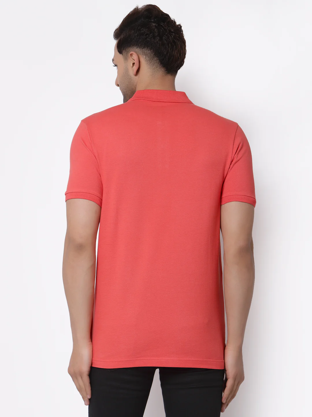 Solid Polo T-Shirt for Men - Image 3