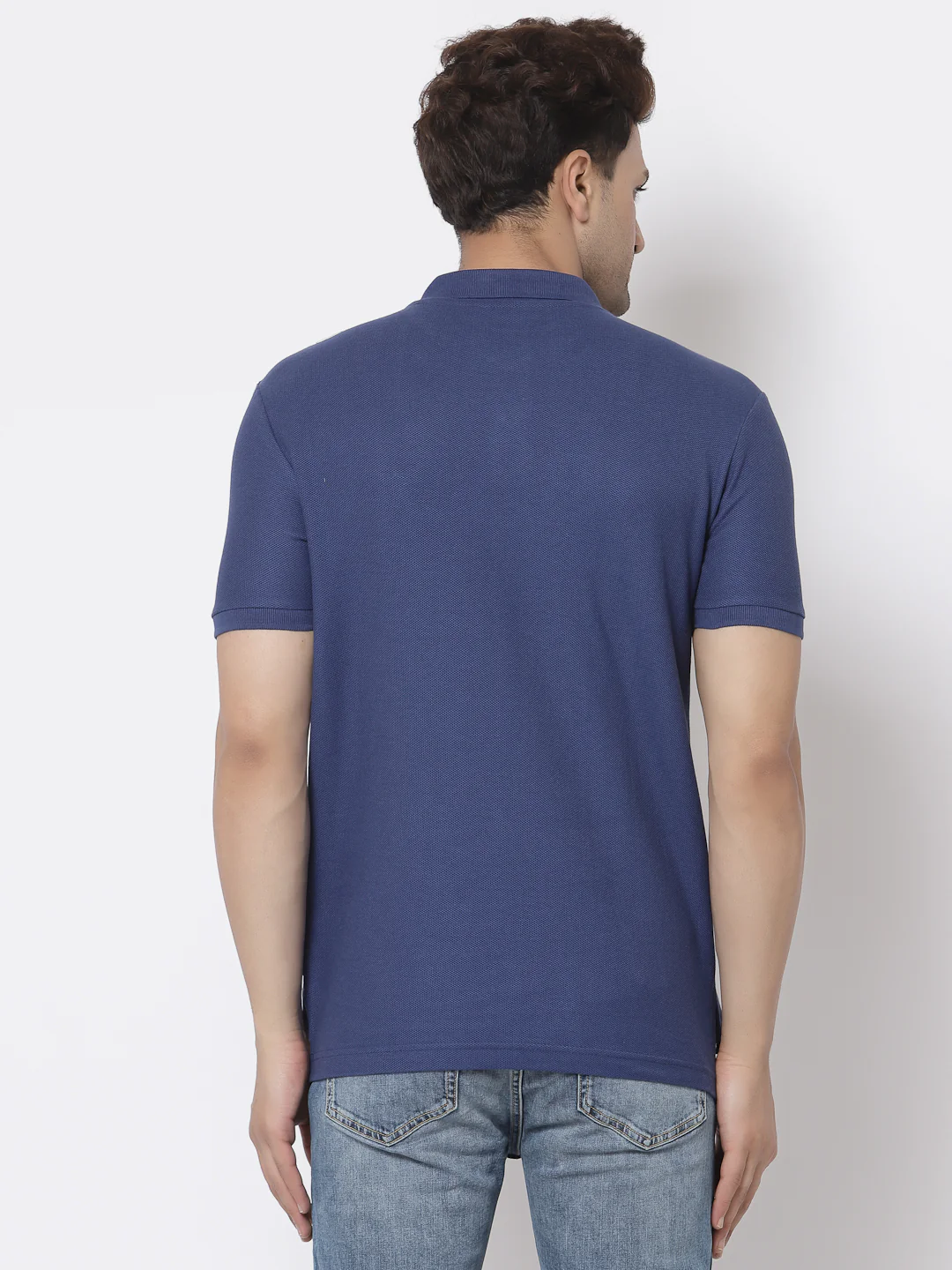Solid Polo T-Shirt for Men - Image 3