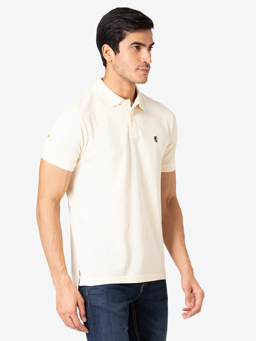 Solid Polo T-Shirt for Men - Image 2