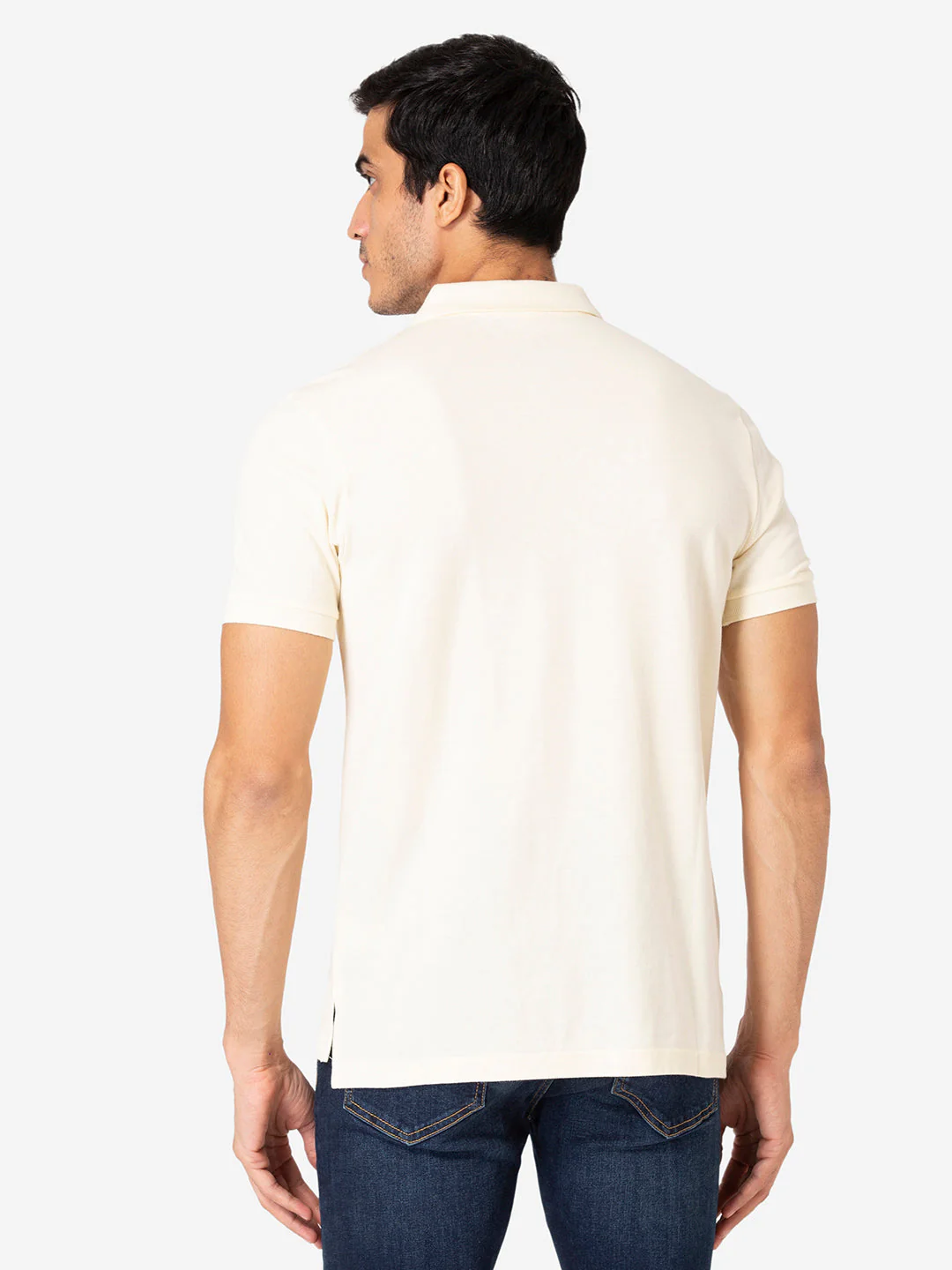 Solid Polo T-Shirt for Men - Image 3