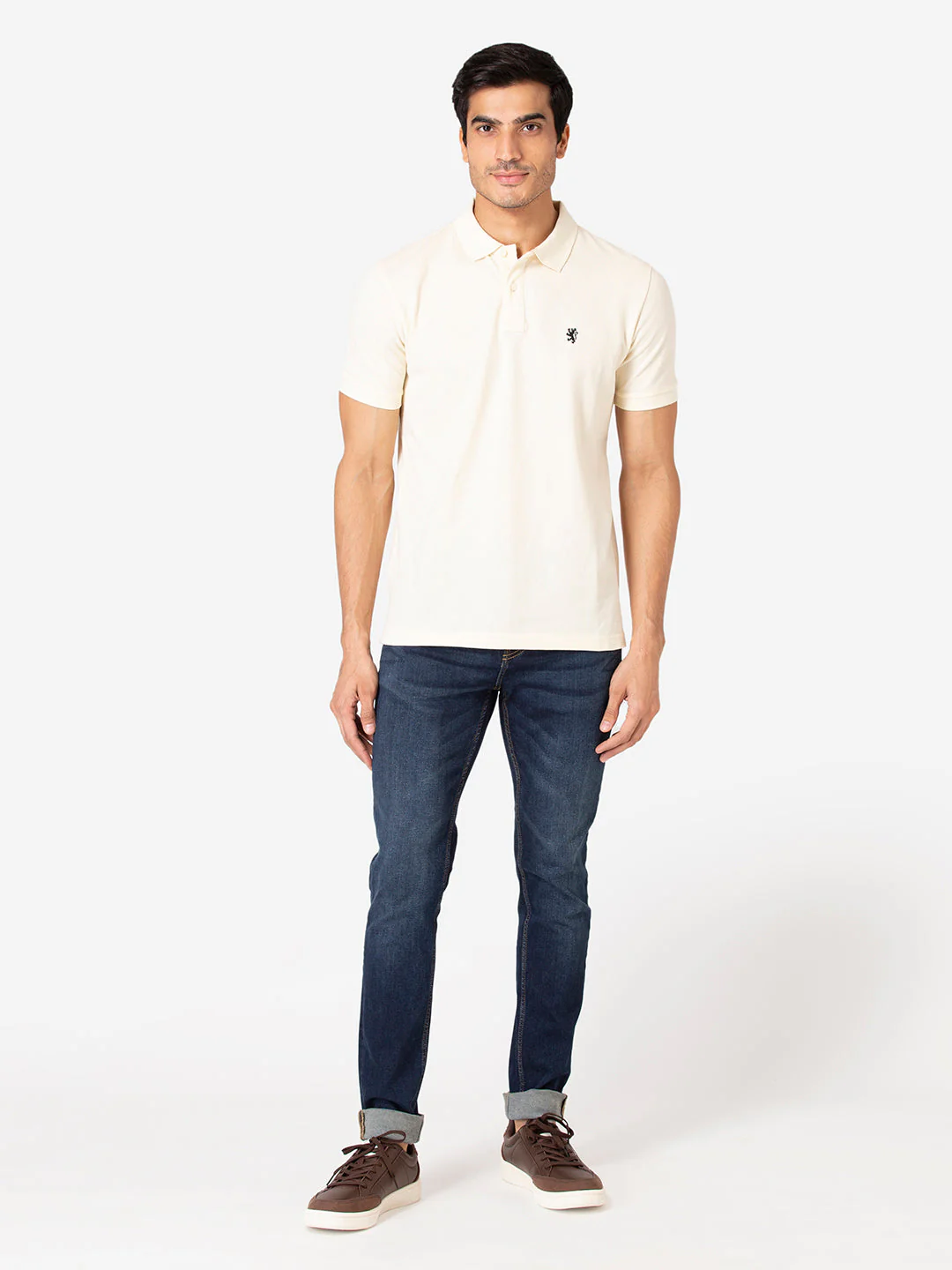 Solid Polo T-Shirt for Men - Image 4