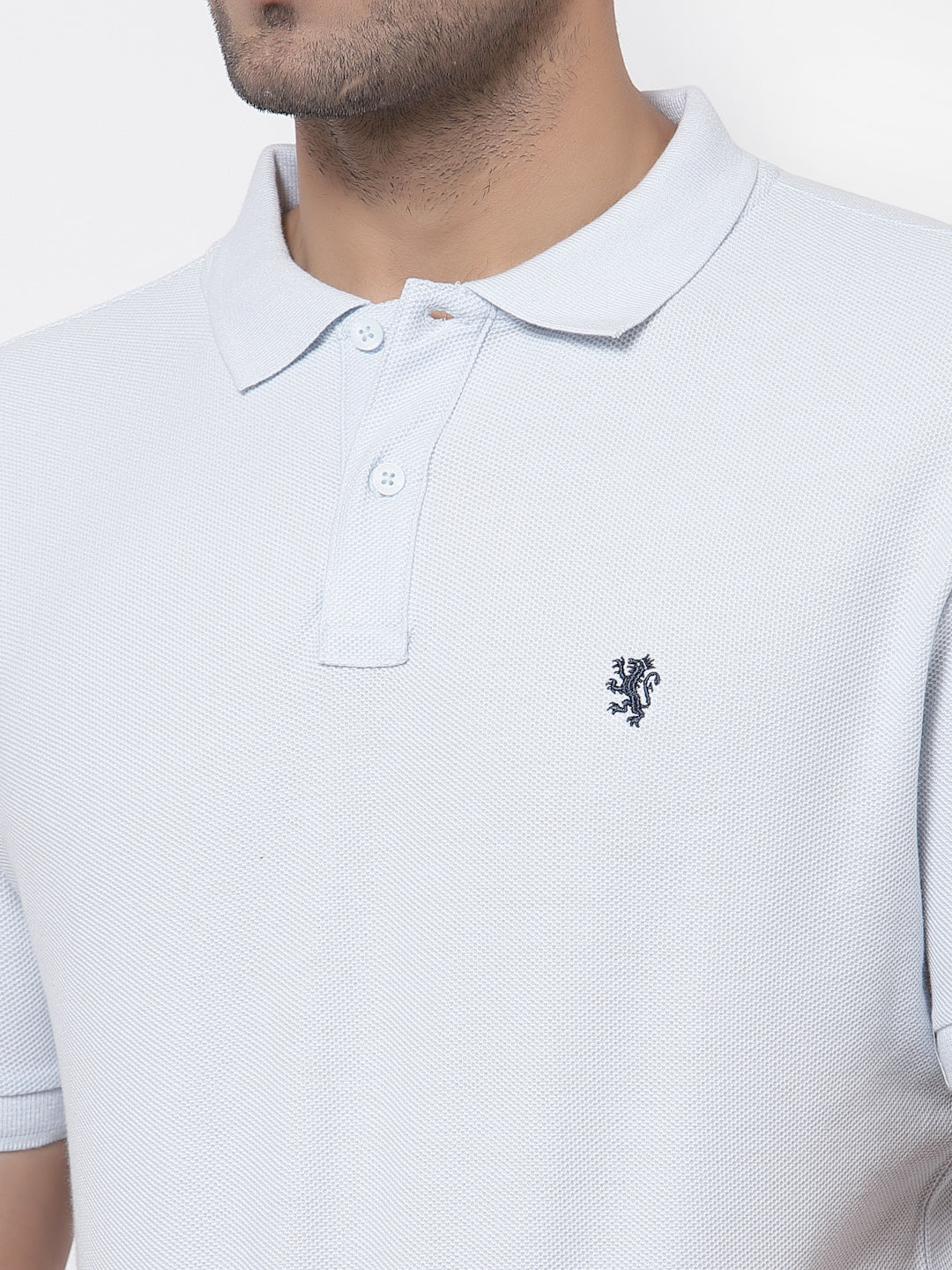 Solid Polo T-Shirt for Men - Image 4