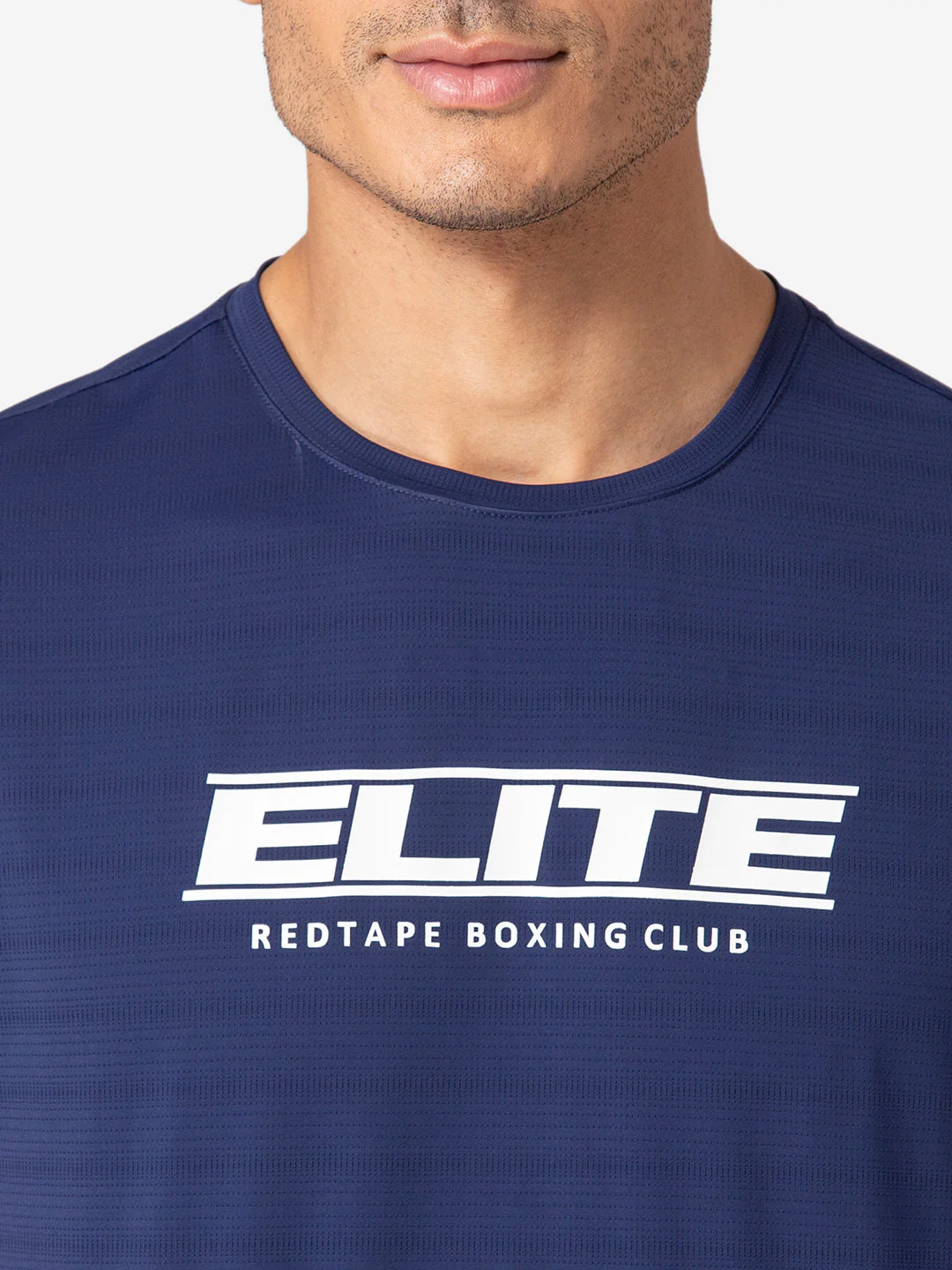 Solid Round Neck T-Shirt for Men - Image 4