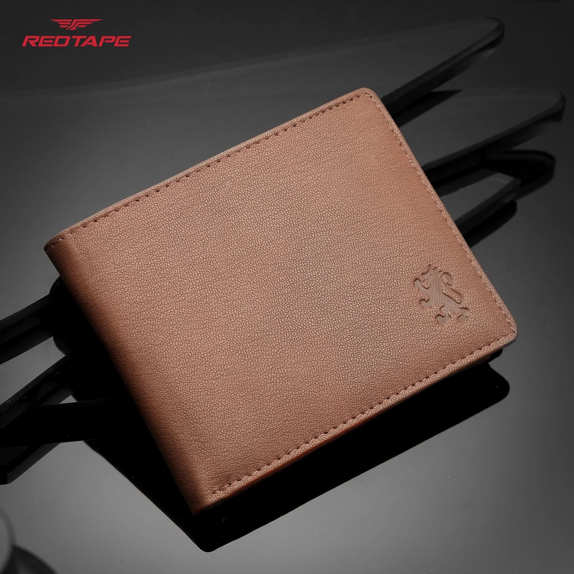 Tan Genuine Leather Wallet for Men - Image 3