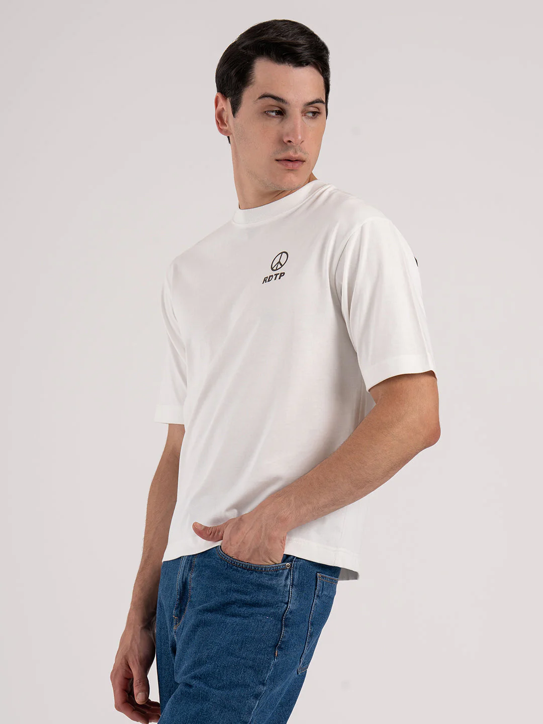 Oversized Graphic T-Shirt for Men - Image 4