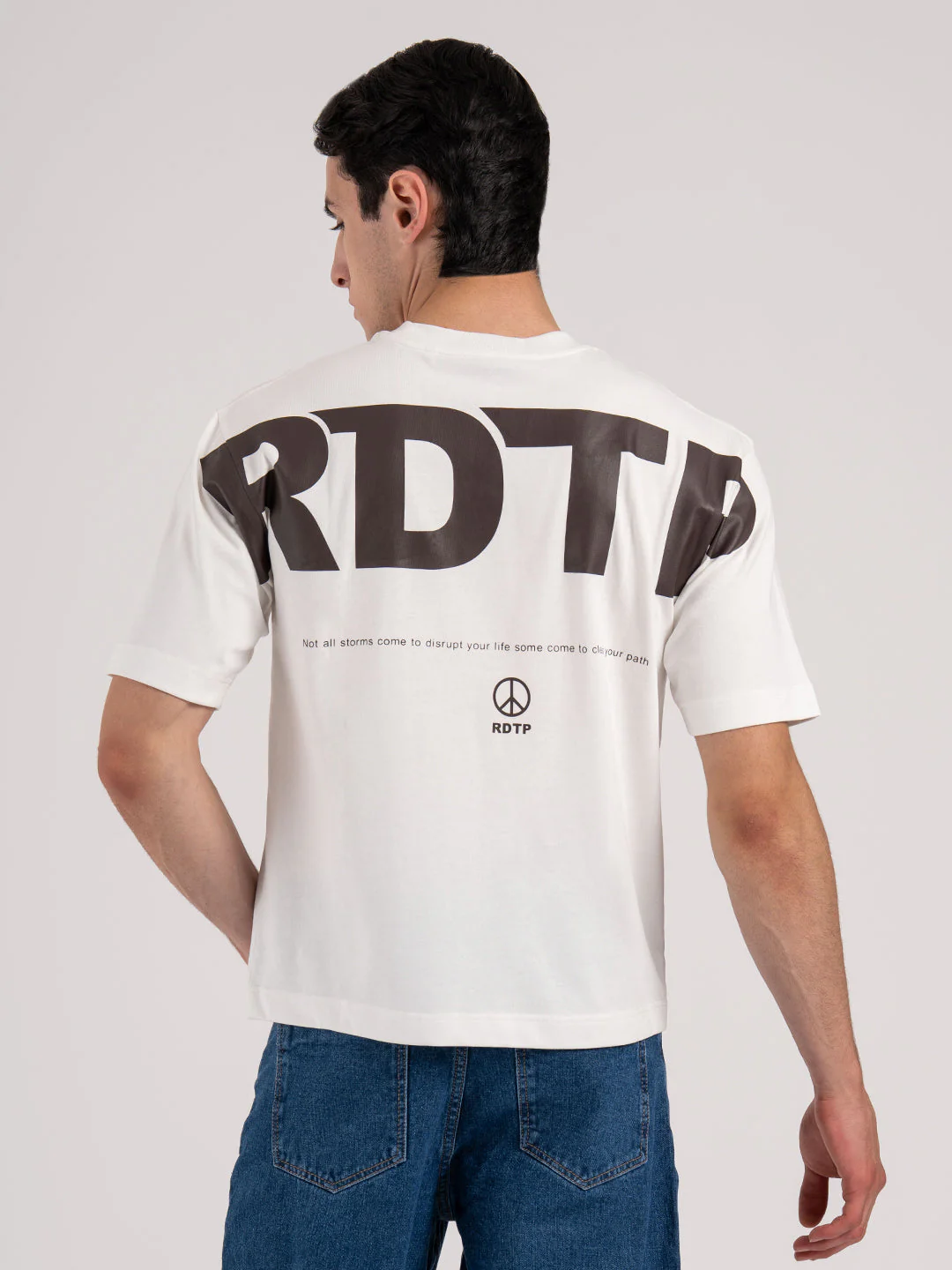 Oversized Graphic T-Shirt for Men - Image 5