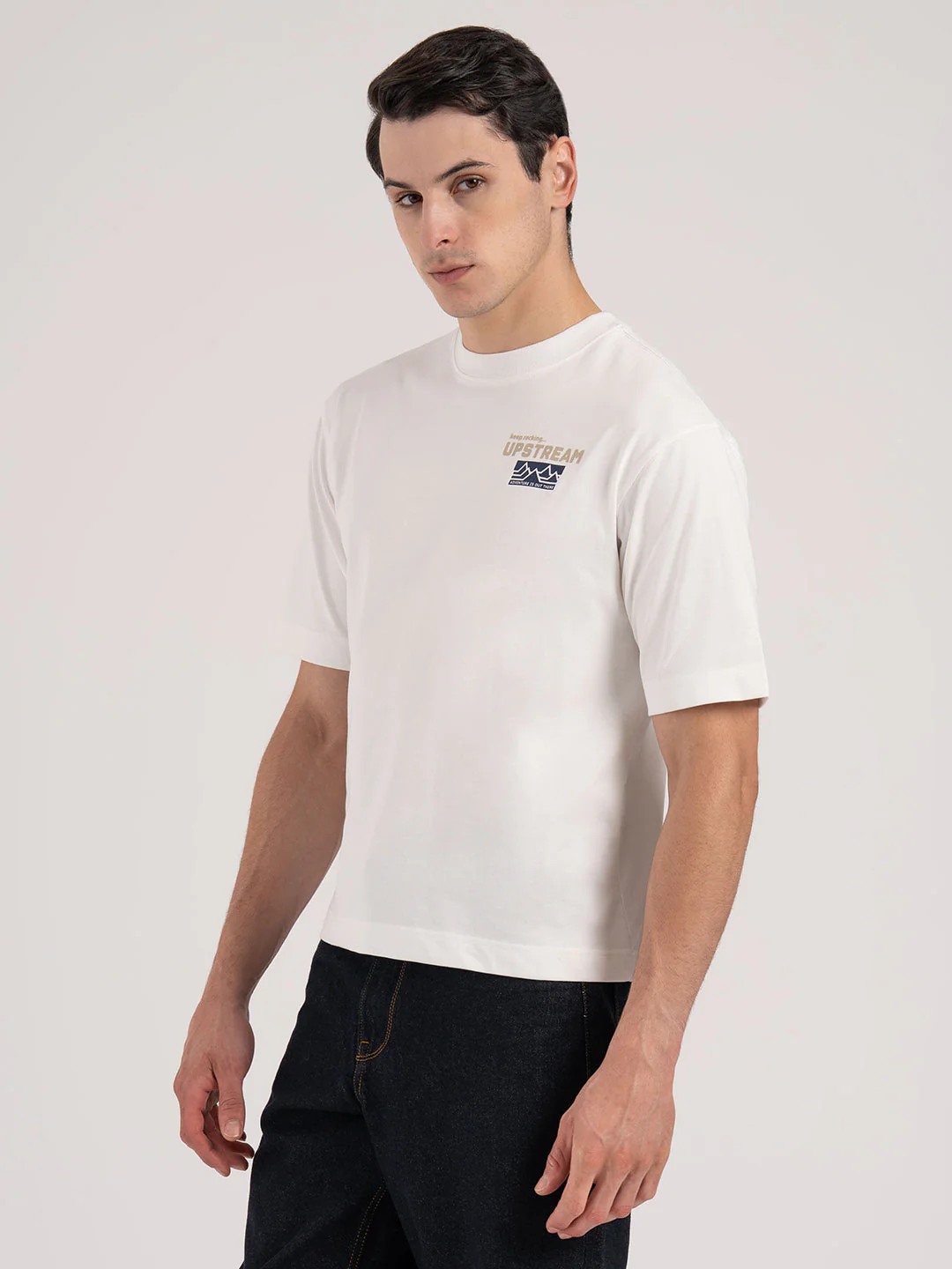 Oversized Graphic T-Shirt for Men - Image 2