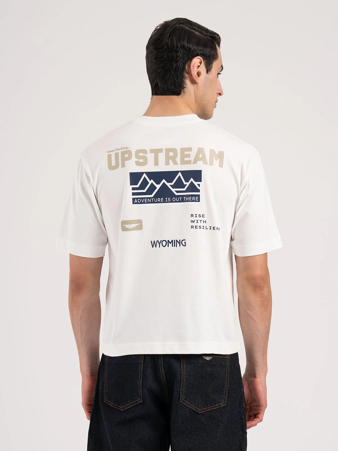 Oversized Graphic T-Shirt for Men - Image 3