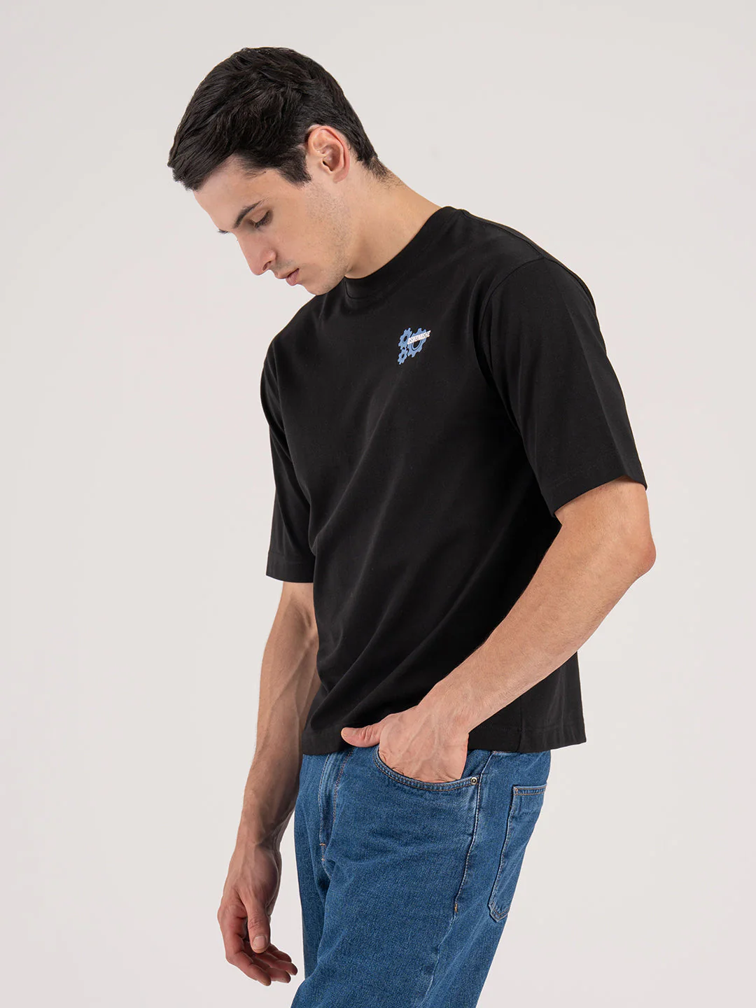 Oversized Graphic T-Shirt for Men - Image 2