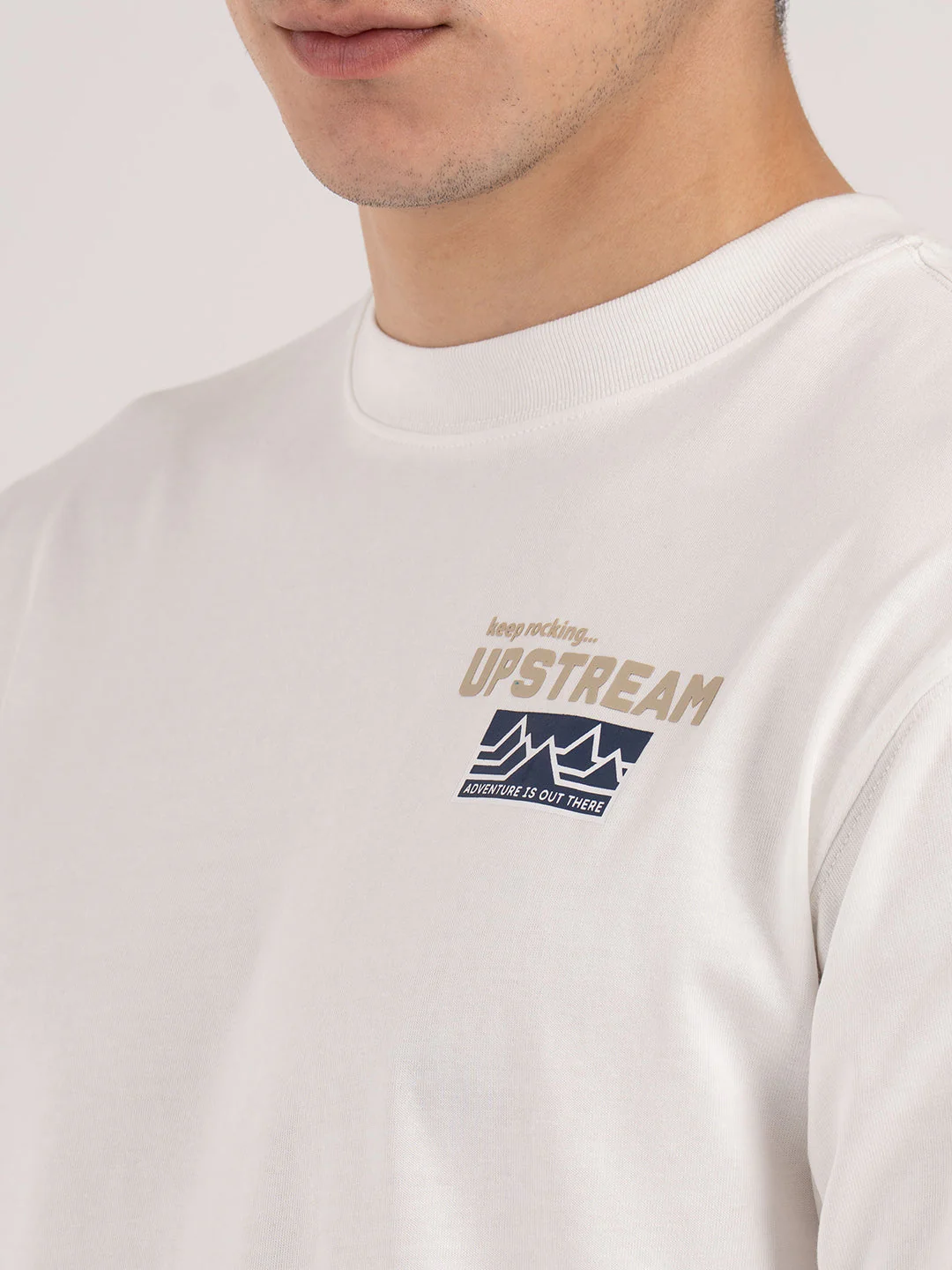 Oversized Graphic T-Shirt for Men - Image 4