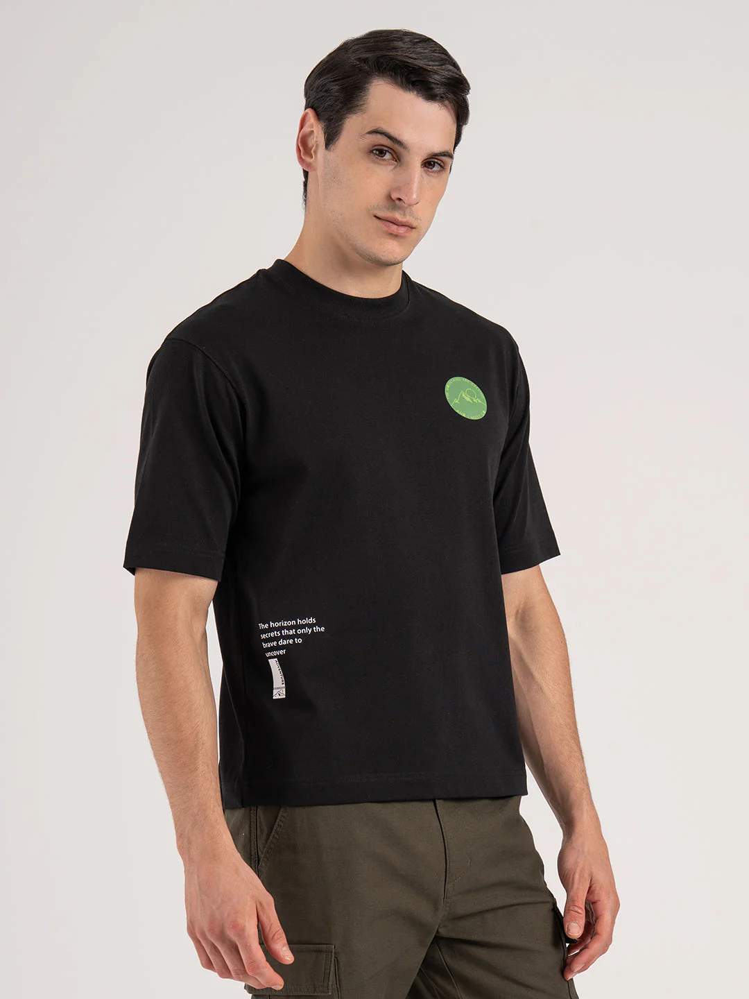 Oversized Graphic T-Shirt for Men - Image 2