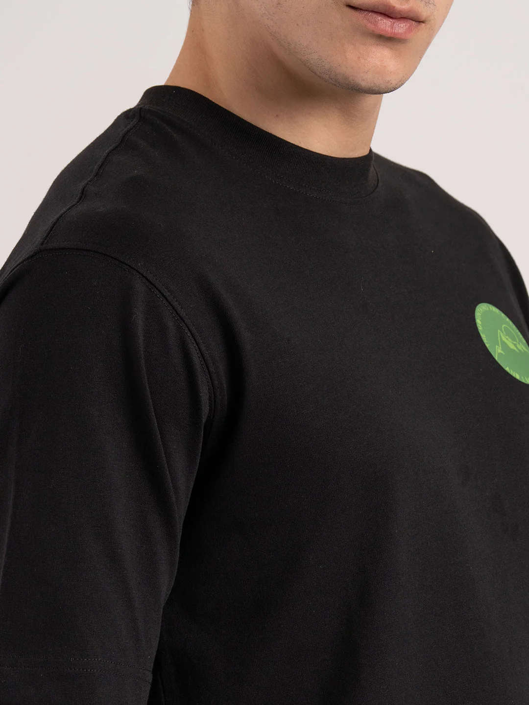 Oversized Graphic T-Shirt for Men - Image 4