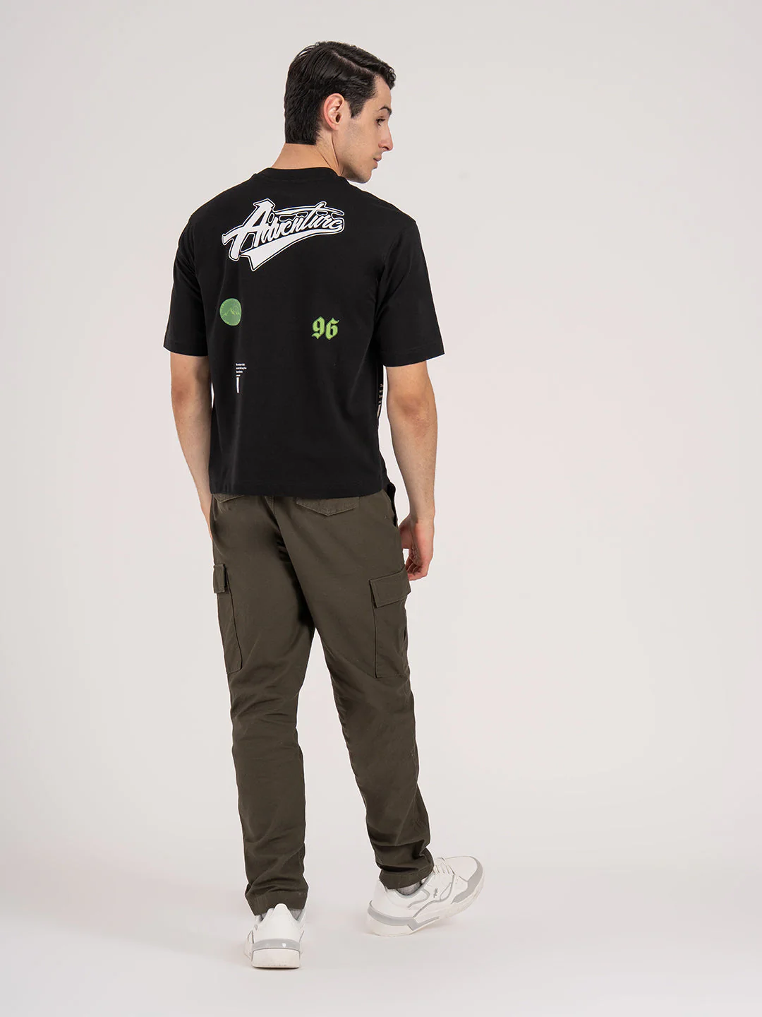 Oversized Graphic T-Shirt for Men - Image 5