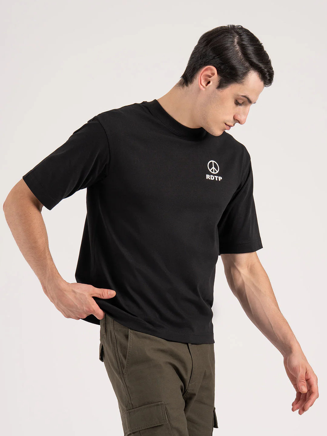 Oversized Graphic T-Shirt for Men - Image 5