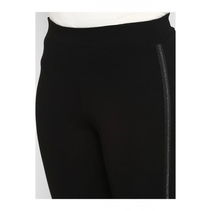 Women Black Jegging - Image 2