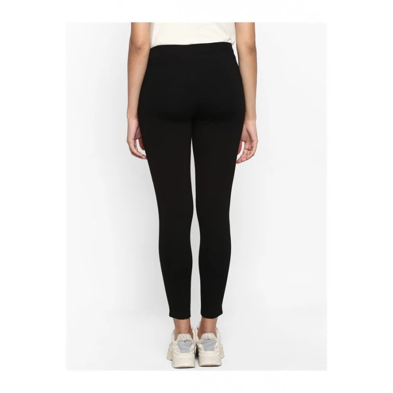 Women Black Jegging - Image 4