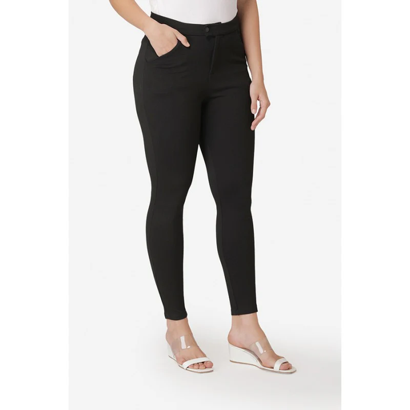 Women's Black Jegging - Image 3
