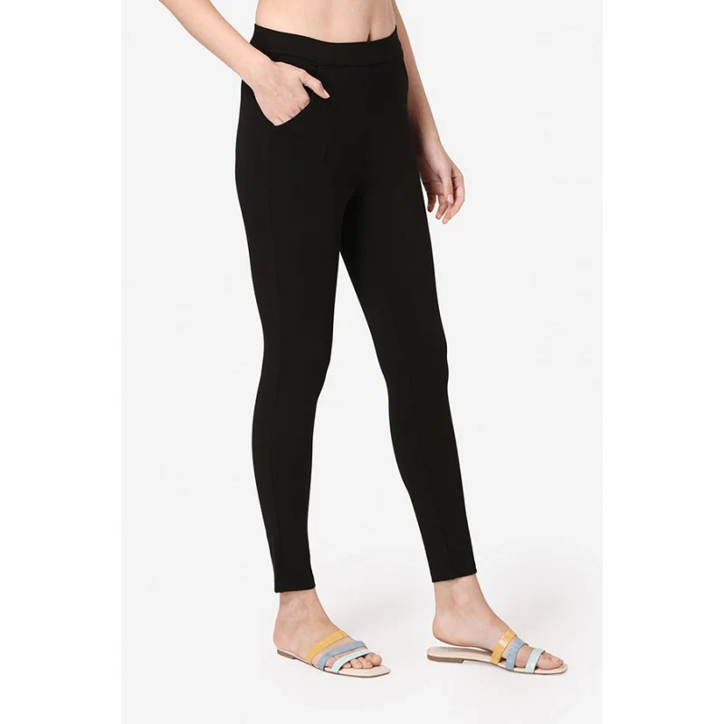 Women's Black Jegging - Image 2